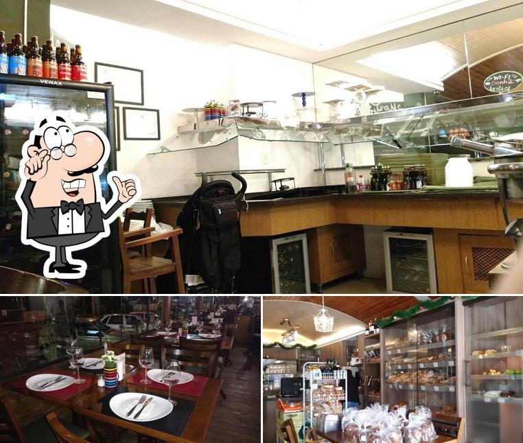 Veja imagens do interior do Lucila Bistrô