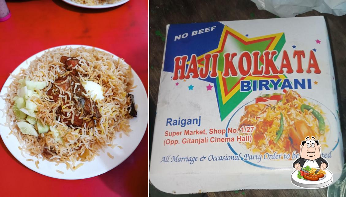 Meals at Haji Kolkata Biryani