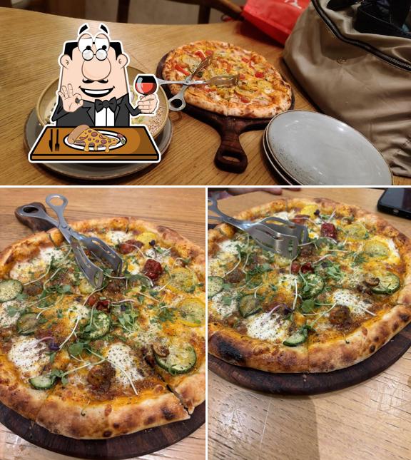 Try out different kinds of pizza