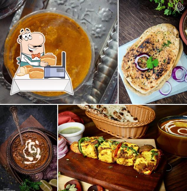 Garlic bread at BABA DHABA & CATERING