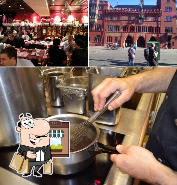 Gli esterni di Bierstube zum Stadtkeller Basel
