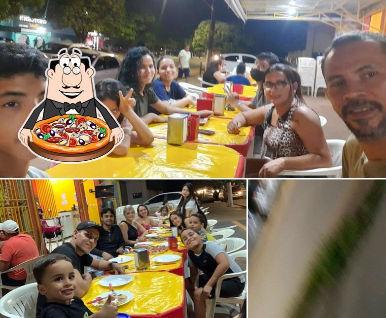 Peça diferentes estilos de pizza