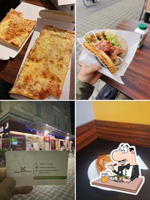 Cibo al Fast food Slast