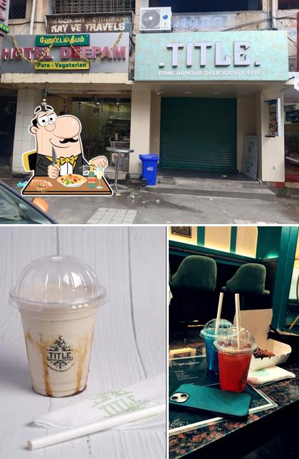 The image of TITLE Cafe’s food and exterior