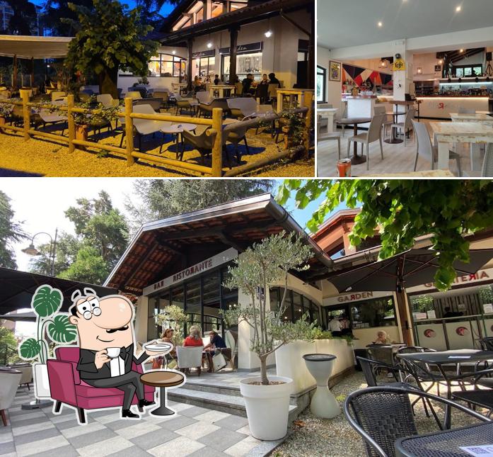 Gli interni di Garden Ristorante Bar Gelateria