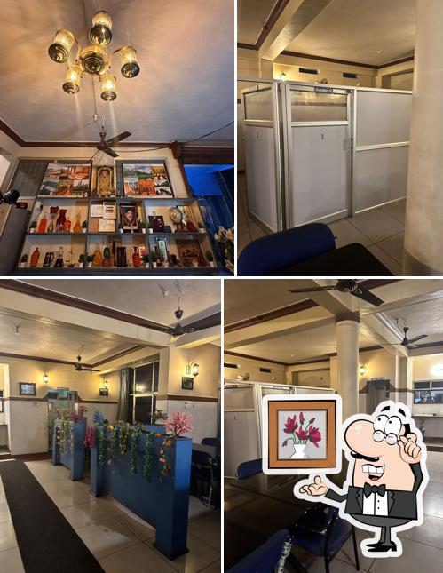 The interior of Aloka Bar & Family Restaurant
