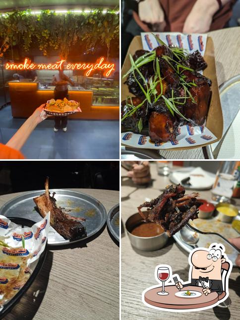 Food at Border Bean Barbecue