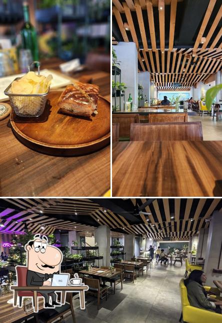 The interior of Chirp - Eat. Play. Work