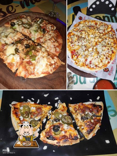 Get pizza at El Torero
