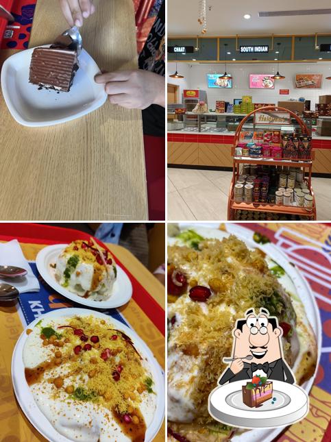 Chocolate cake at Haldiram's