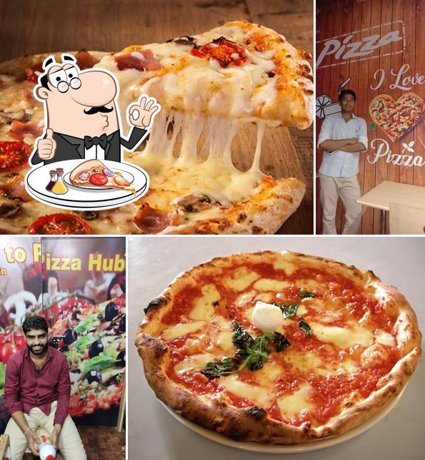 Order different types of pizza
