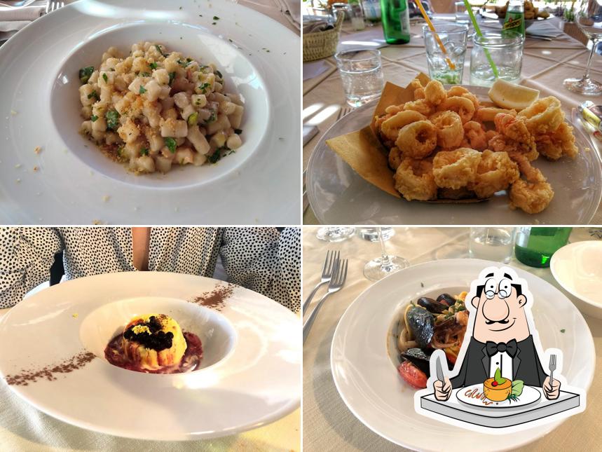 Cibo al Ristorante Ara Marina