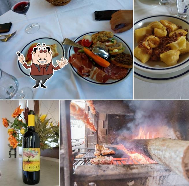 Cibo al Ristorante Casentino