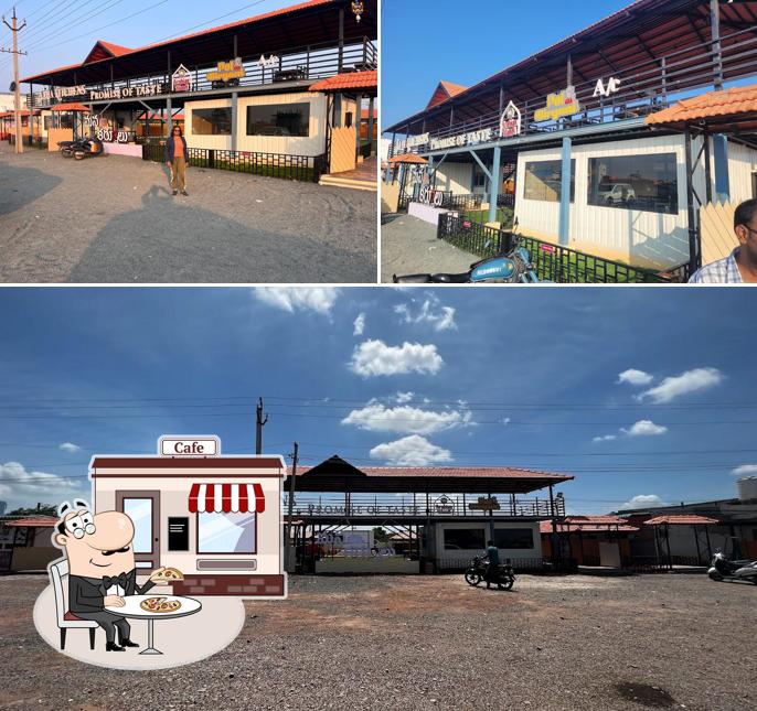 Check out the outside part of AAHA KITCHENS(PROMISE OF TASTE)