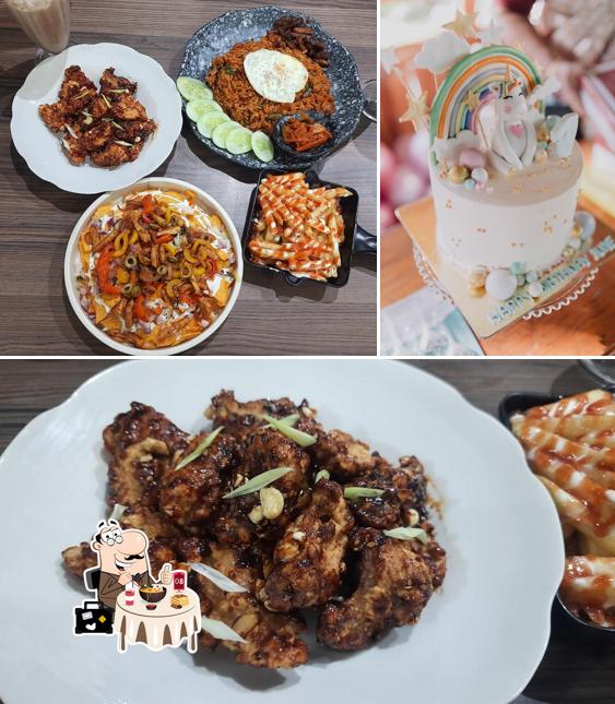 Food at Aura Cake