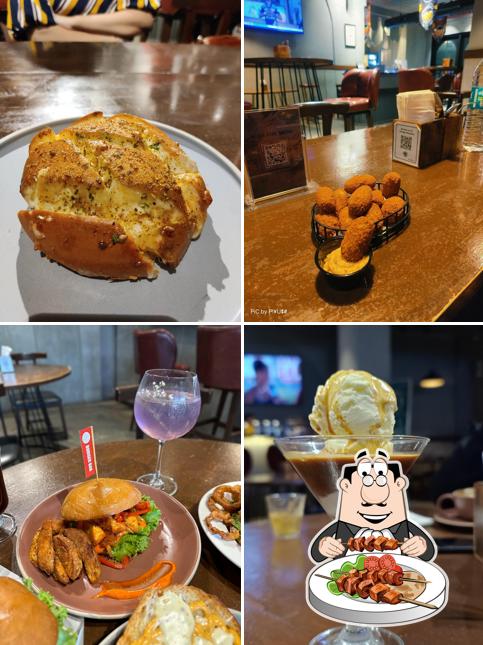 Food at Burger Bar Ramdaspeth