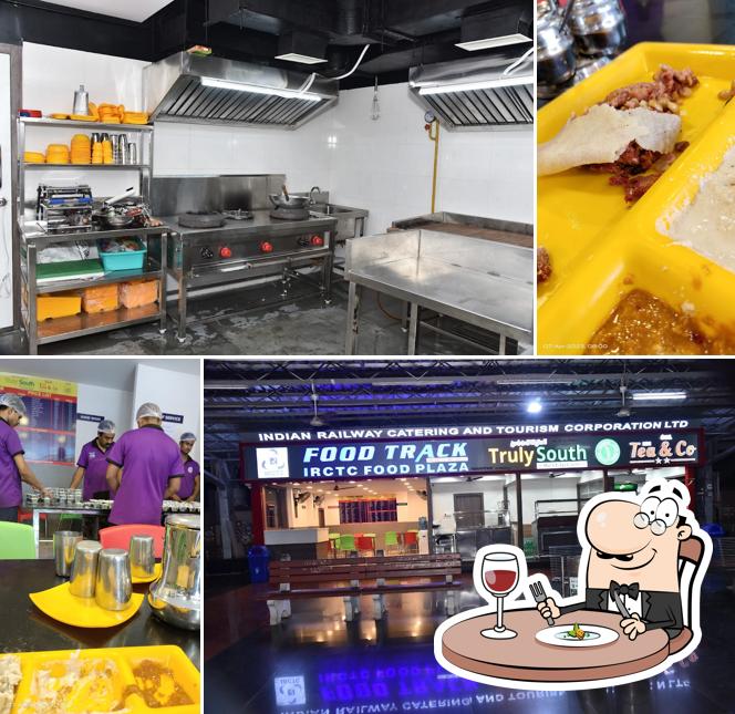 Meals at IRCTC FOOD PLAZA