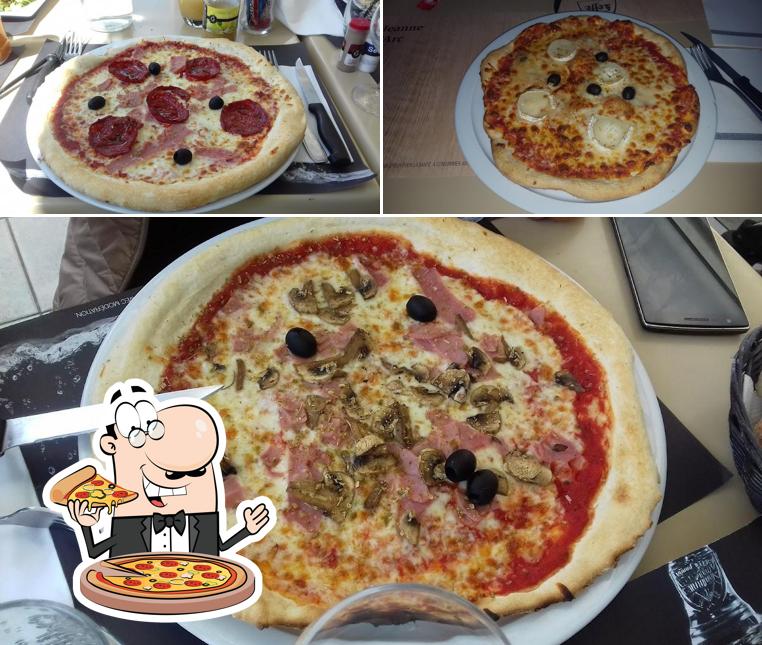 Commandez de nombreux types de pizzas