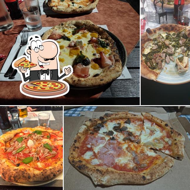 Prenditi tra le molte varianti di pizza