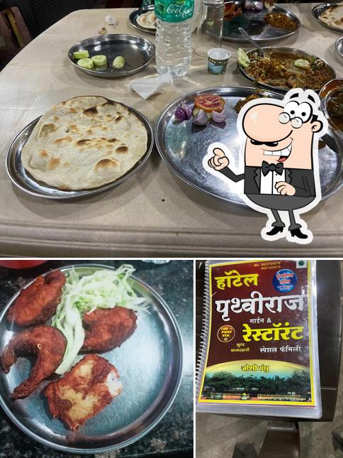 Check out how Hotel prithviraj veg and non veg looks inside