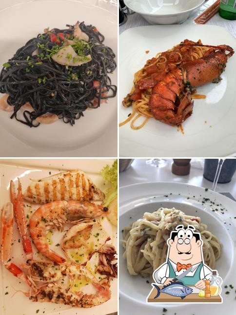 Salmone grigliato al Ristorante Capannina Ciccio