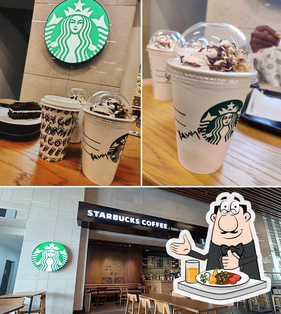 The picture of food and interior at Starbucks - RMZ Skyview Non SEZ (S209)