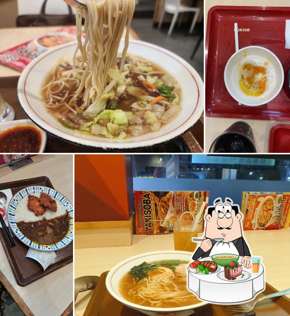 Hot and sour soup at Sukiya Tokyo Bowls