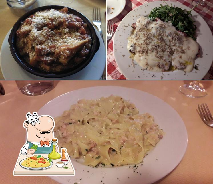 Platti al Trattoria Il Bargello