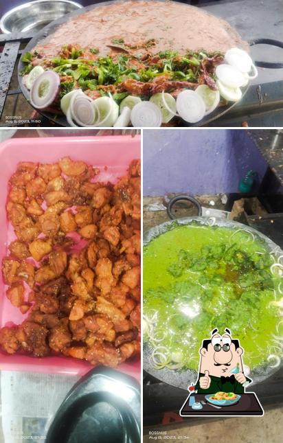 Food at Shahi Taj Hotel