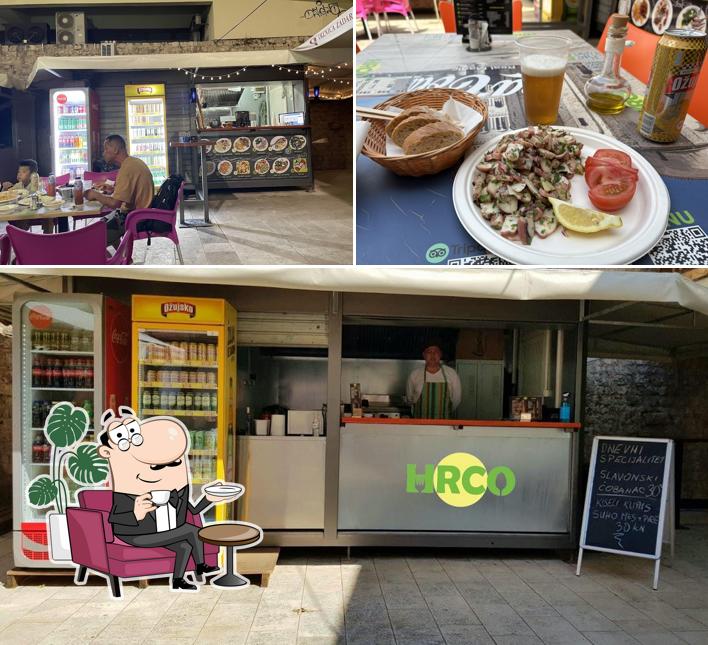 Gli interni di Street Food Seafood HRCO