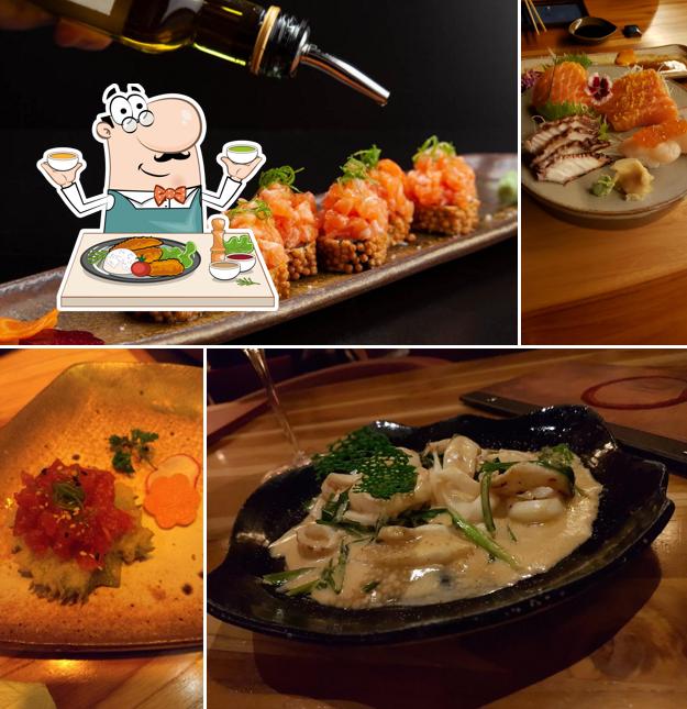 Platos en IKI Japanese Cuisine