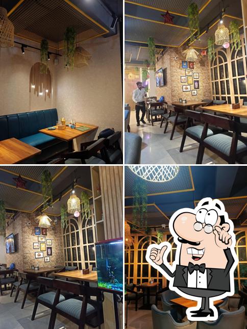 Take a seat at one of the tables at Khana drama