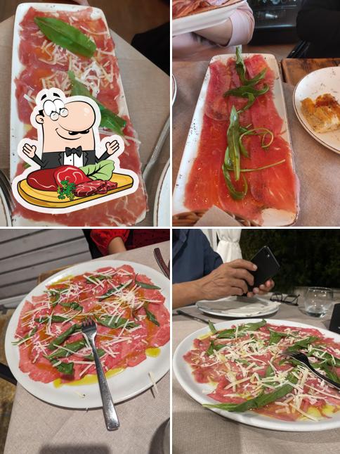 Carpaccio di manzo al AI TRE PUNTI