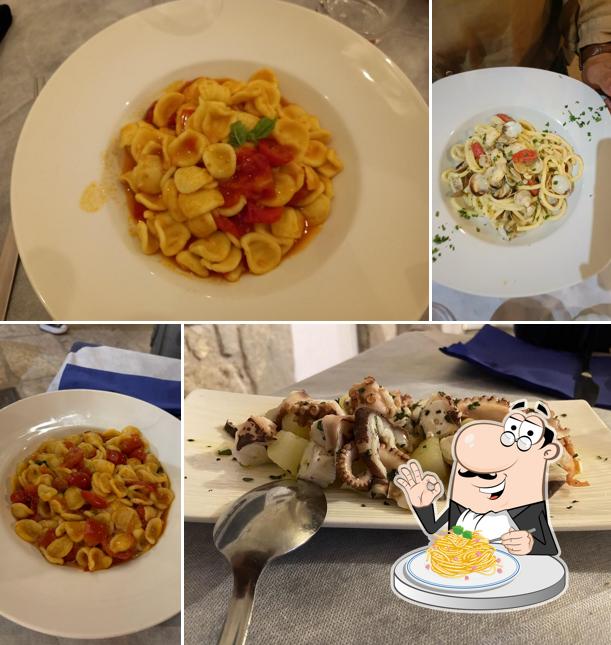 Spaghetti alla carbonara al Acqua & Farina