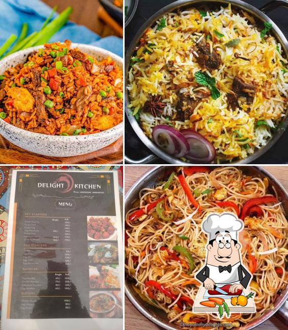 Bibimbap at Delight kitchen