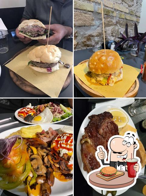 Prova uno dei tipi di hamburger serviti a The Butcher Shop