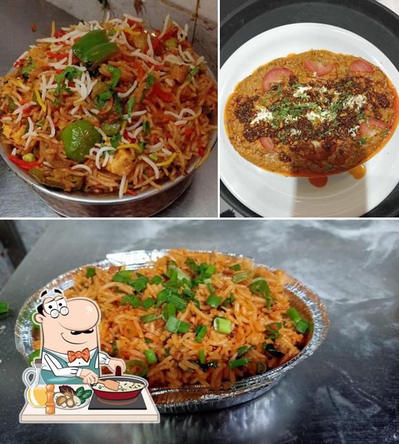 Fried rice at Sahyadri Family Restaurant