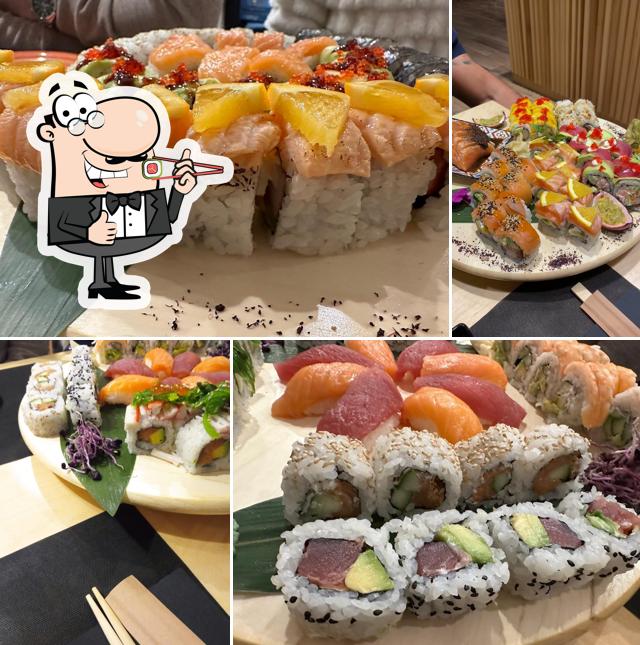 Il sushi è il cibo tradizionale della cucina giapponese