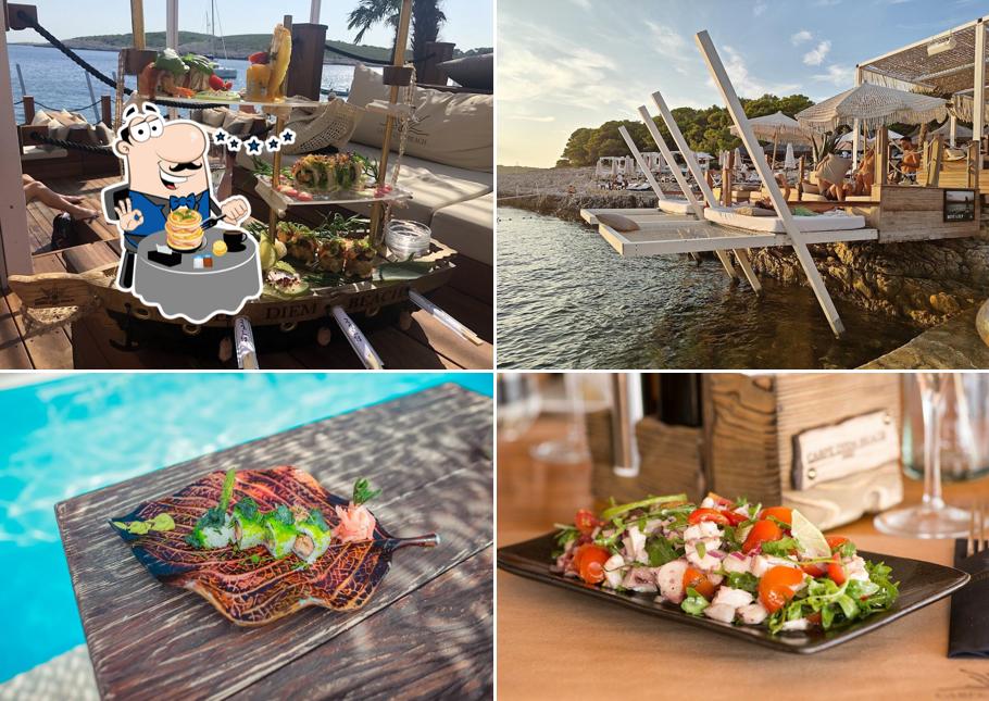 Platti al Carpe Diem Beach Hvar