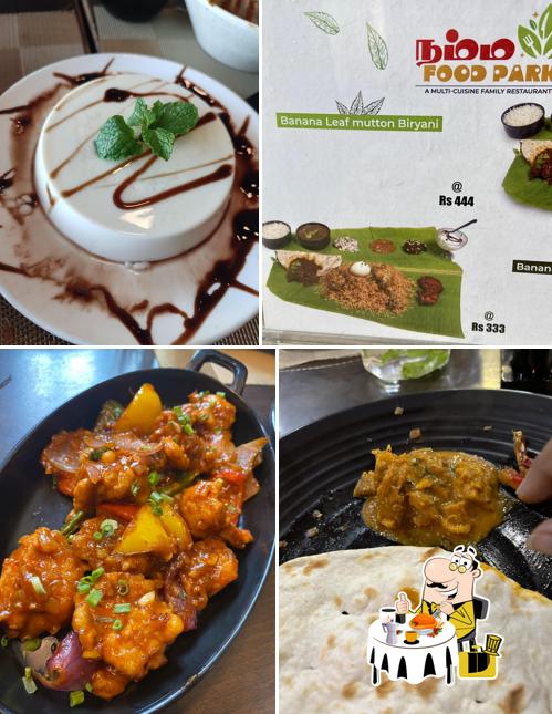 Food at Namma Food Park ( The Family Restaurant)