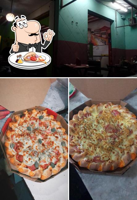 No Pizzaria Nosso Cantin, você pode desfrutar de pizza