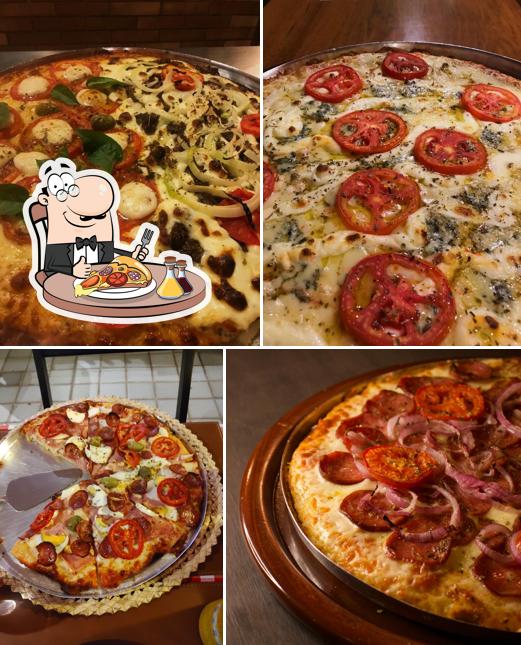 No Pizzaria Romana, você pode degustar pizza