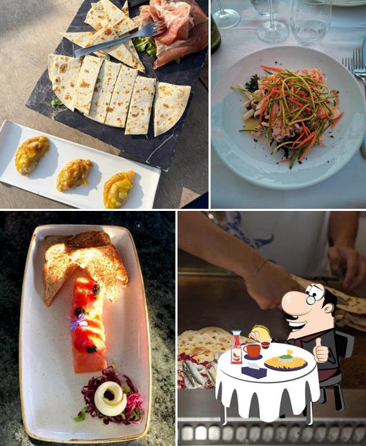 Piatto di formaggi al Chalet Del Mar