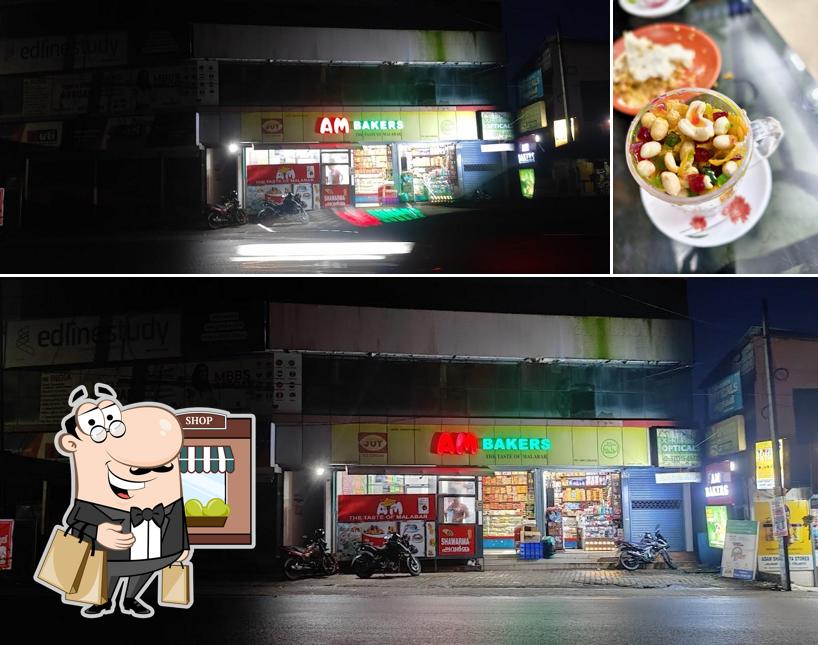 The photo of AM Bakers’s exterior and food