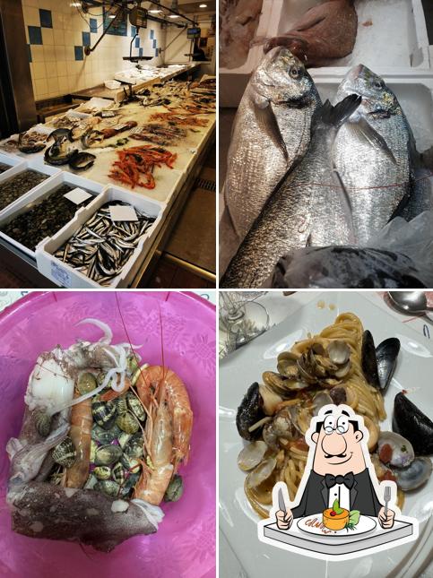 Platti al Pescheria Il Grottino da Lorenzo