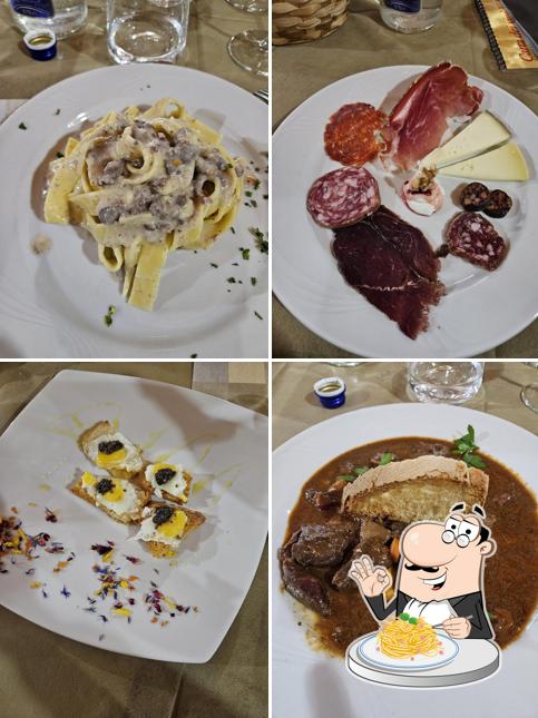 Spaghetti alla carbonara al Quinto Vizio Ristorante Paninoteca Braceria