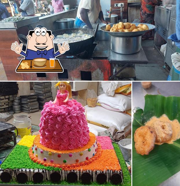 Food at Sri Chennai Hot Puffs