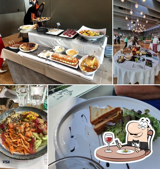 Cibo al Restaurant du Musée Olympique (TOM Café)