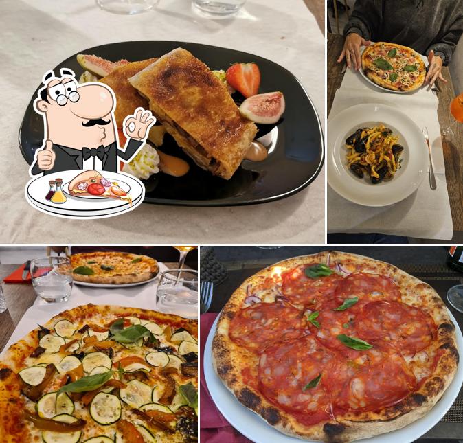 Ordina una pizza a Moderne Trattoria du Bourg