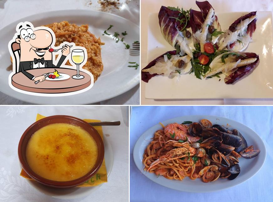 Cibo al Ristorante Alessandro Volta